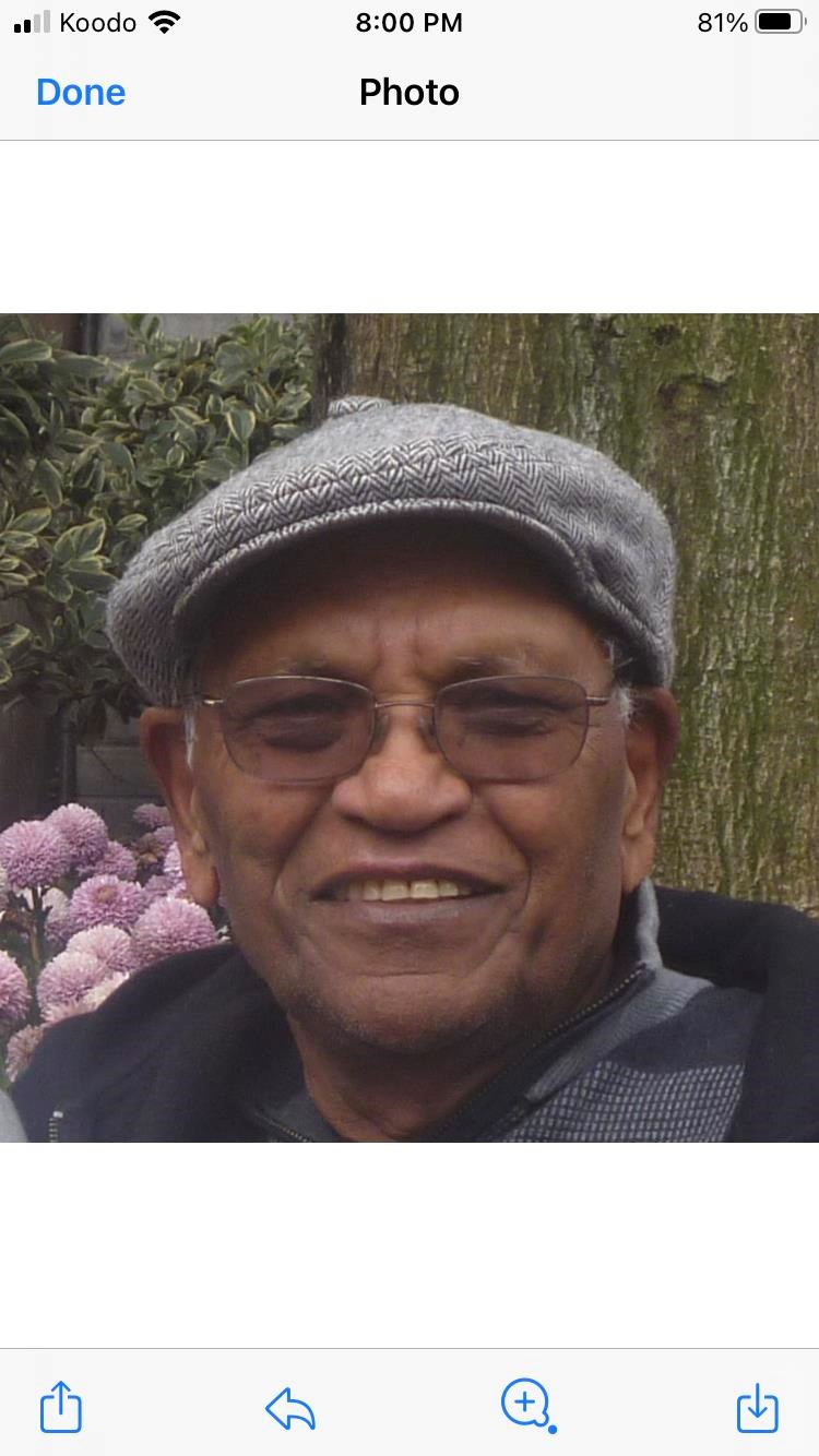 Obituary of Dindial Pooran