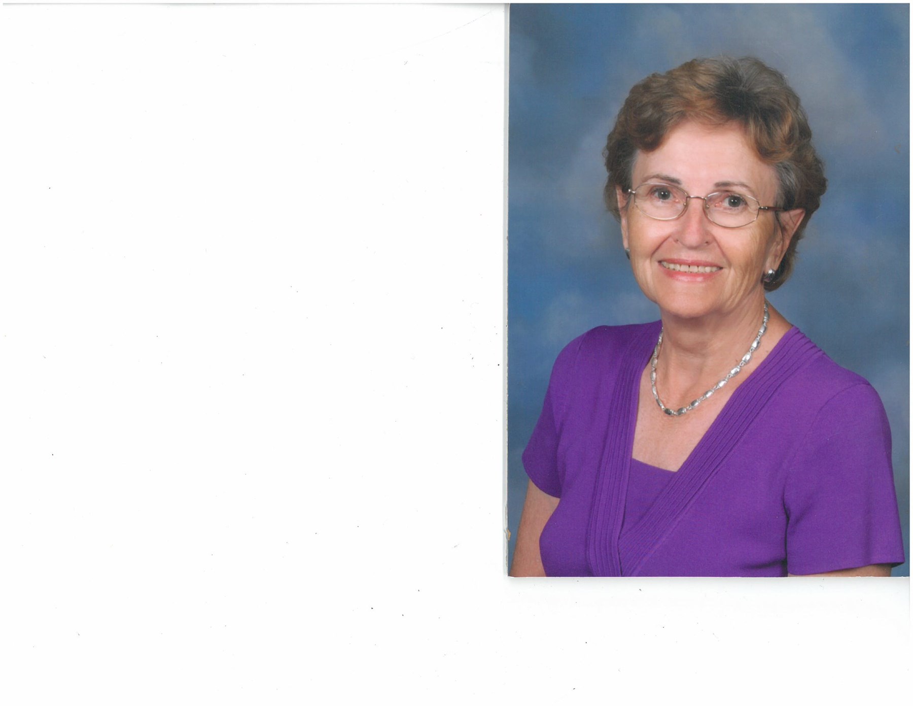 Obituary of Helen Niebler Cole