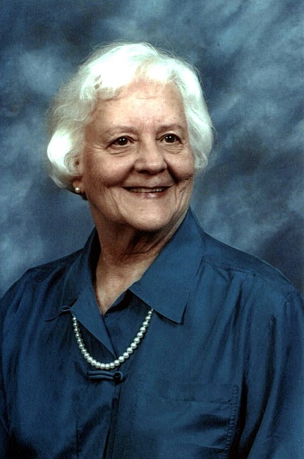 Avis de décès de Betty Ward Weeks