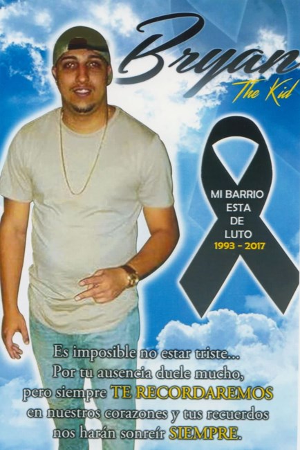 Obituary of Bryan "El Niño" Omar Rosa Medina