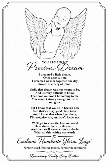Obituary of Emiliano Humberto Gloria