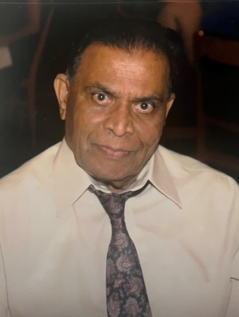 Avis de décès de Bhikhubhai Motibhai Patel