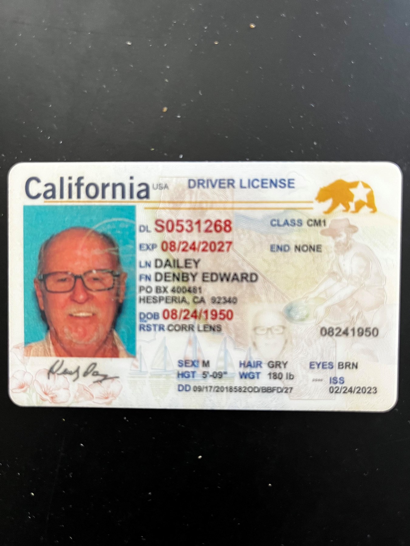 Obituary of Mr. Denby Edward Dailey