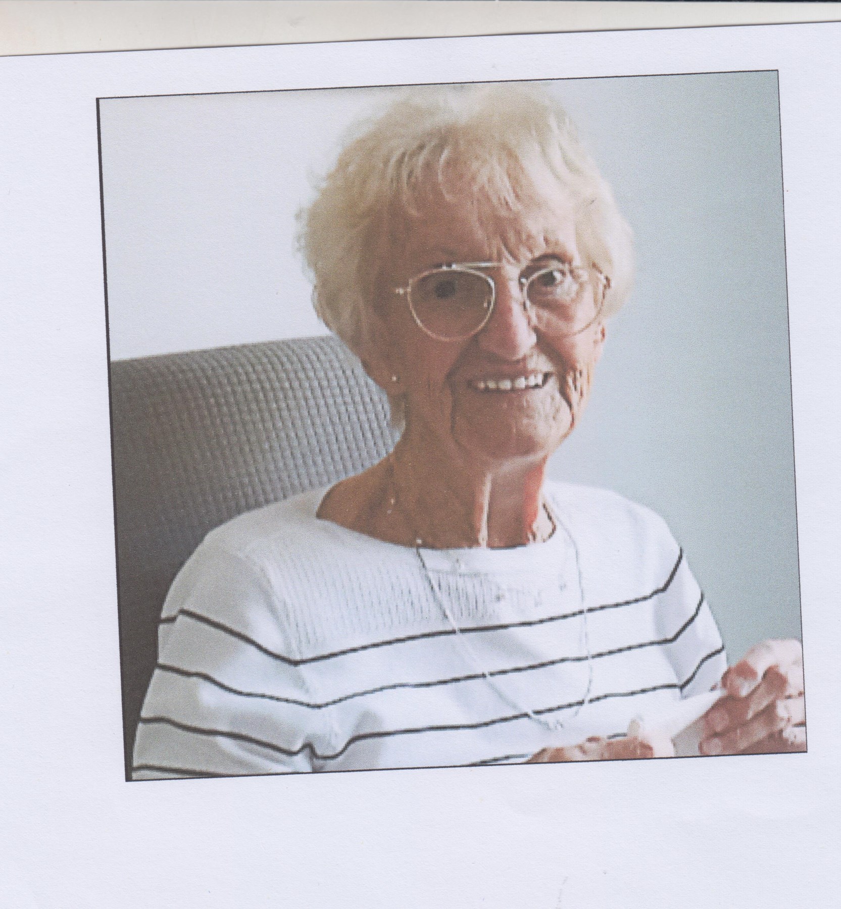 Obituary of Madeleine Brunet