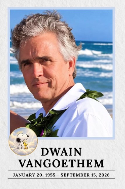 Obituary of Dwain van Goethem