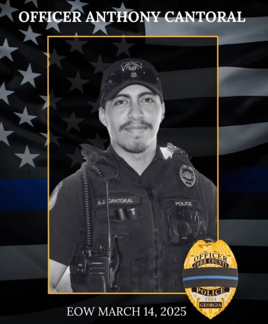 Obituary of Officer Anthony Cantoral