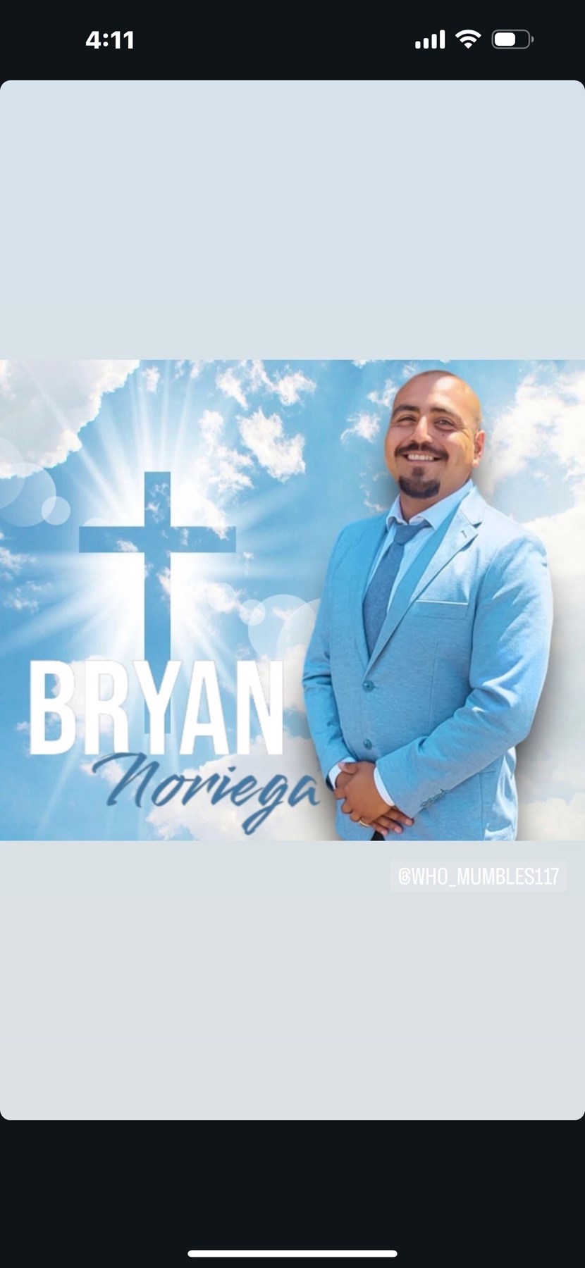 Obituary of Bryan Noriega
