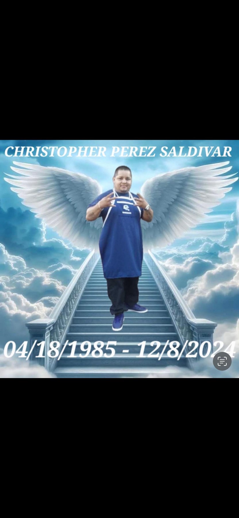Obituary of Christopher Perez Saldivar