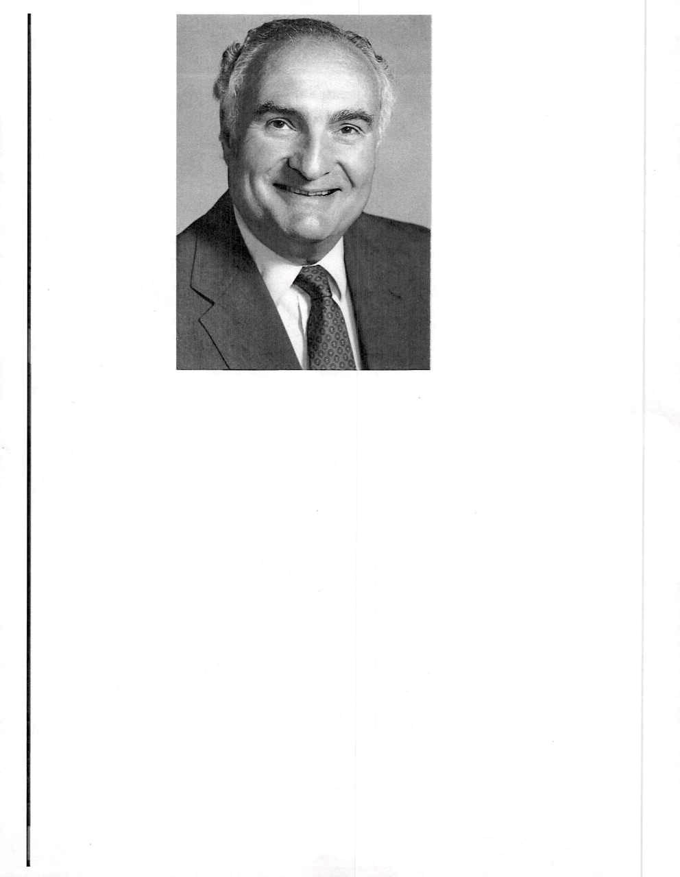 Obituary of Warner Alan Rosenthal