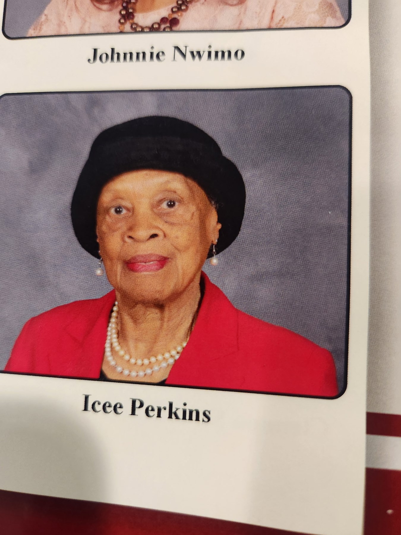 Obituary of Icee Jean Perkins