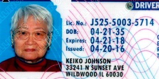 Obituary of Keiko Johnson