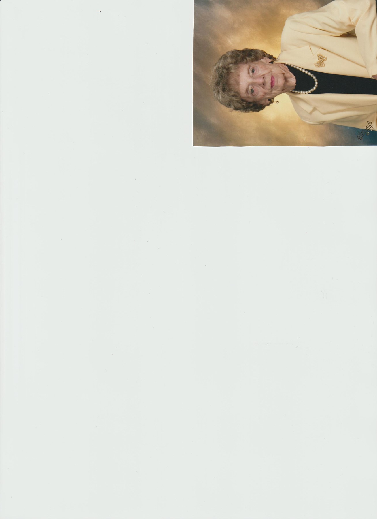 Obituary of Margaret Olivia Ward