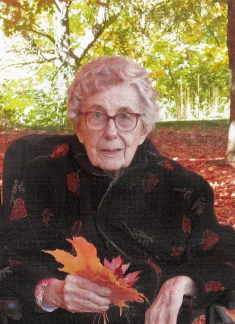 Avis de décès de Helen Marion Barnaby Fountain