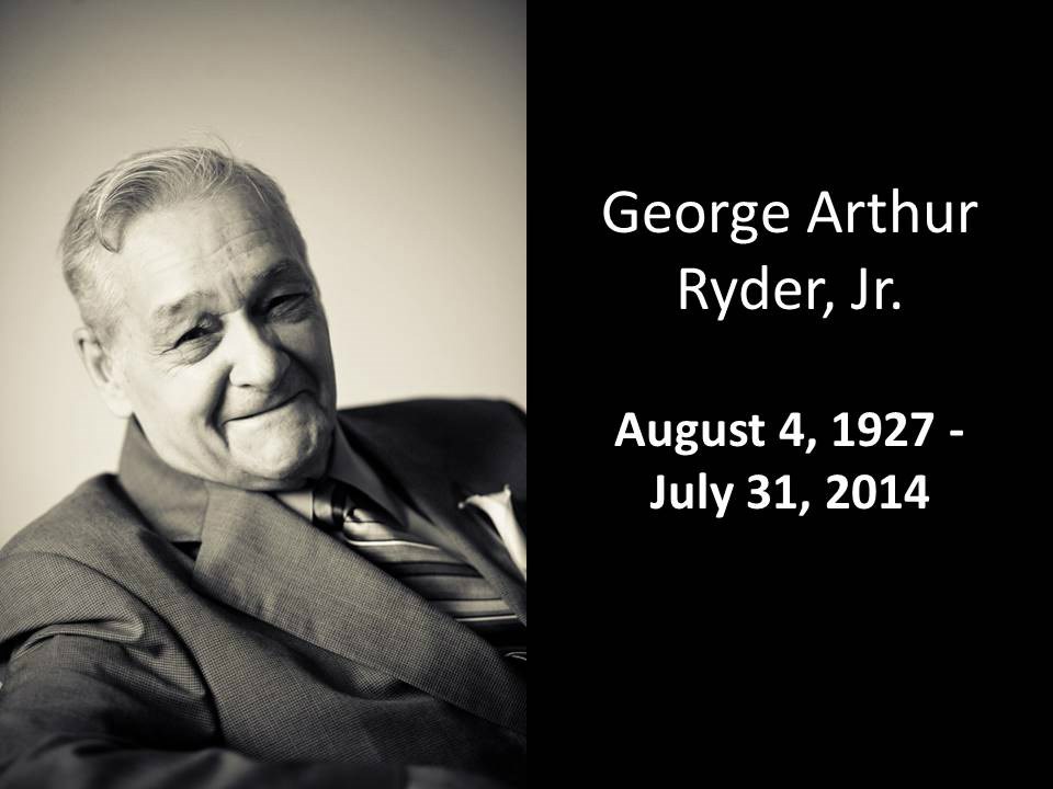 Obituary of George Arthur Ryder