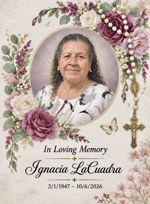 Obituary of Ignacia LaCuadra