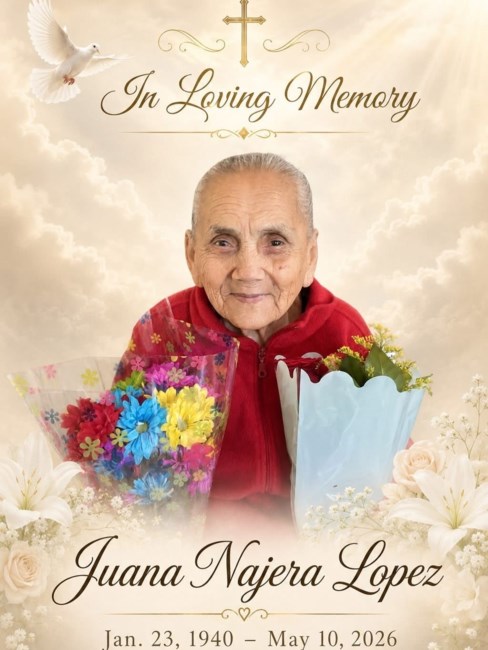 Obituario de Juana Najera Lopez