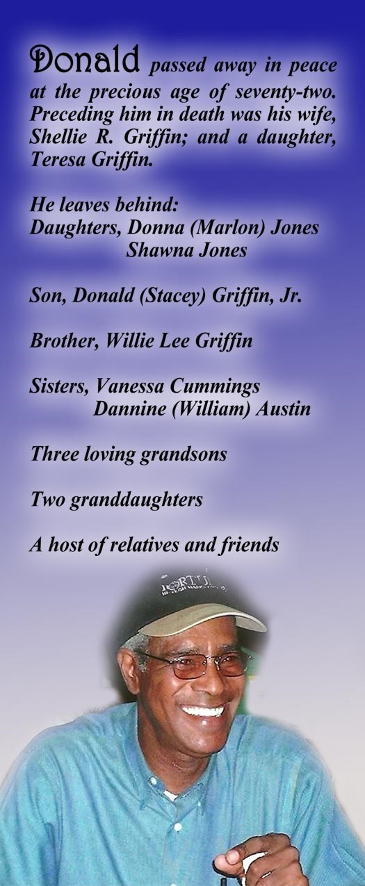 Obituary of Donald Henry Griffin Sr.