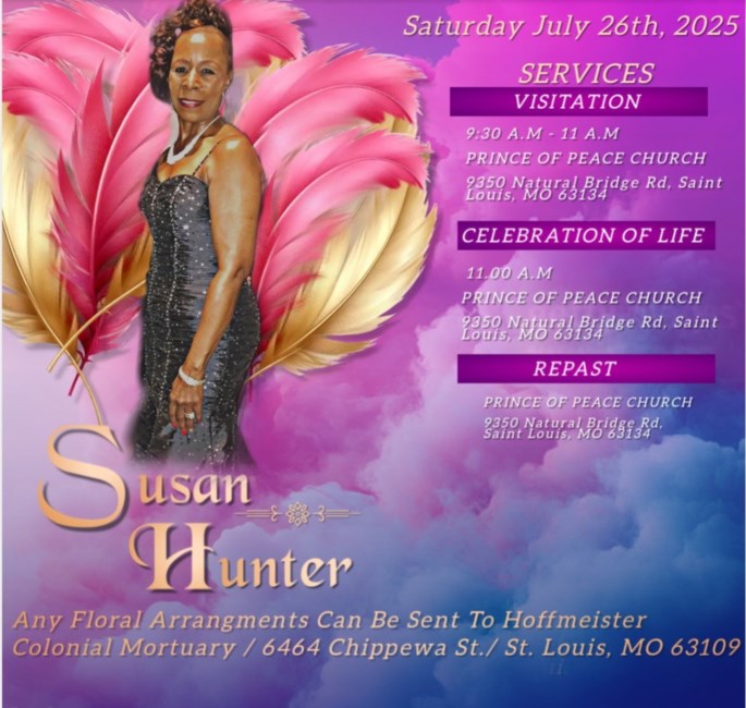 Obituary of Susan Hunter-Carter