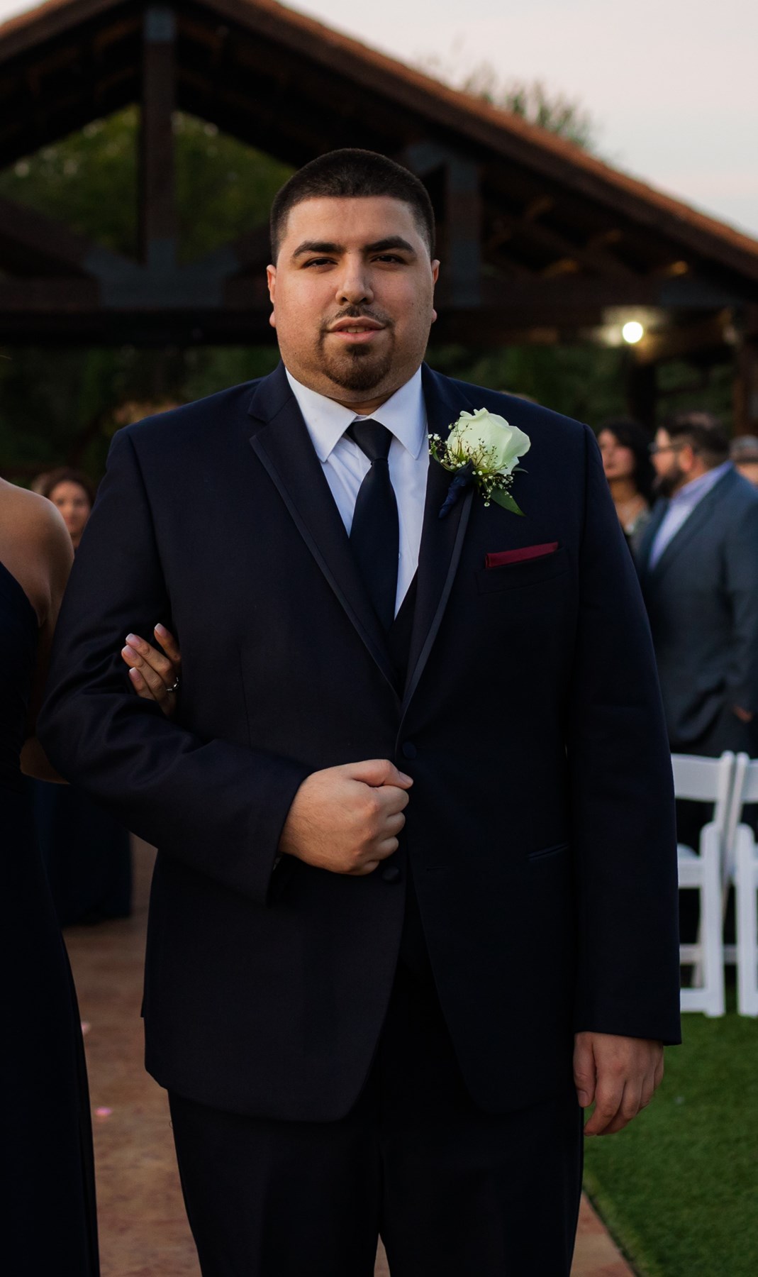Traje de best sale novio gordito