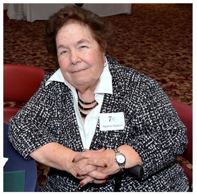 Obituary of Agueda G. Ogazon