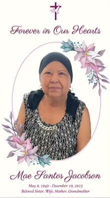 Obituary of Mae S Jacobson