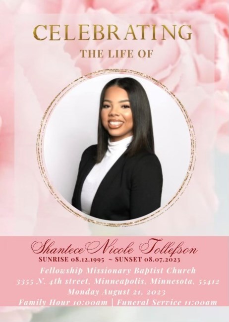 Obituary of Shantece "Boo" Nicole Tollefson