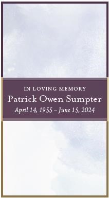 Obituario de Patrick Owen Sumpter