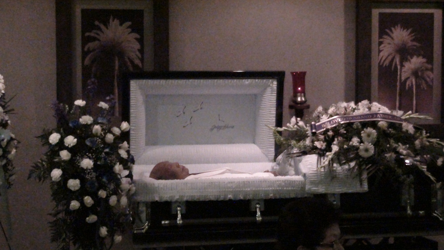 2pac funeral open casket