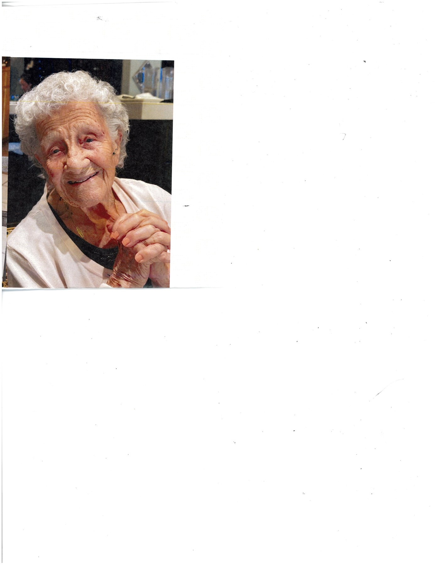 Obituary of Georgina Fundora