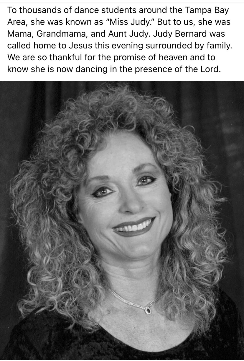 Obituary of Judy Bernard