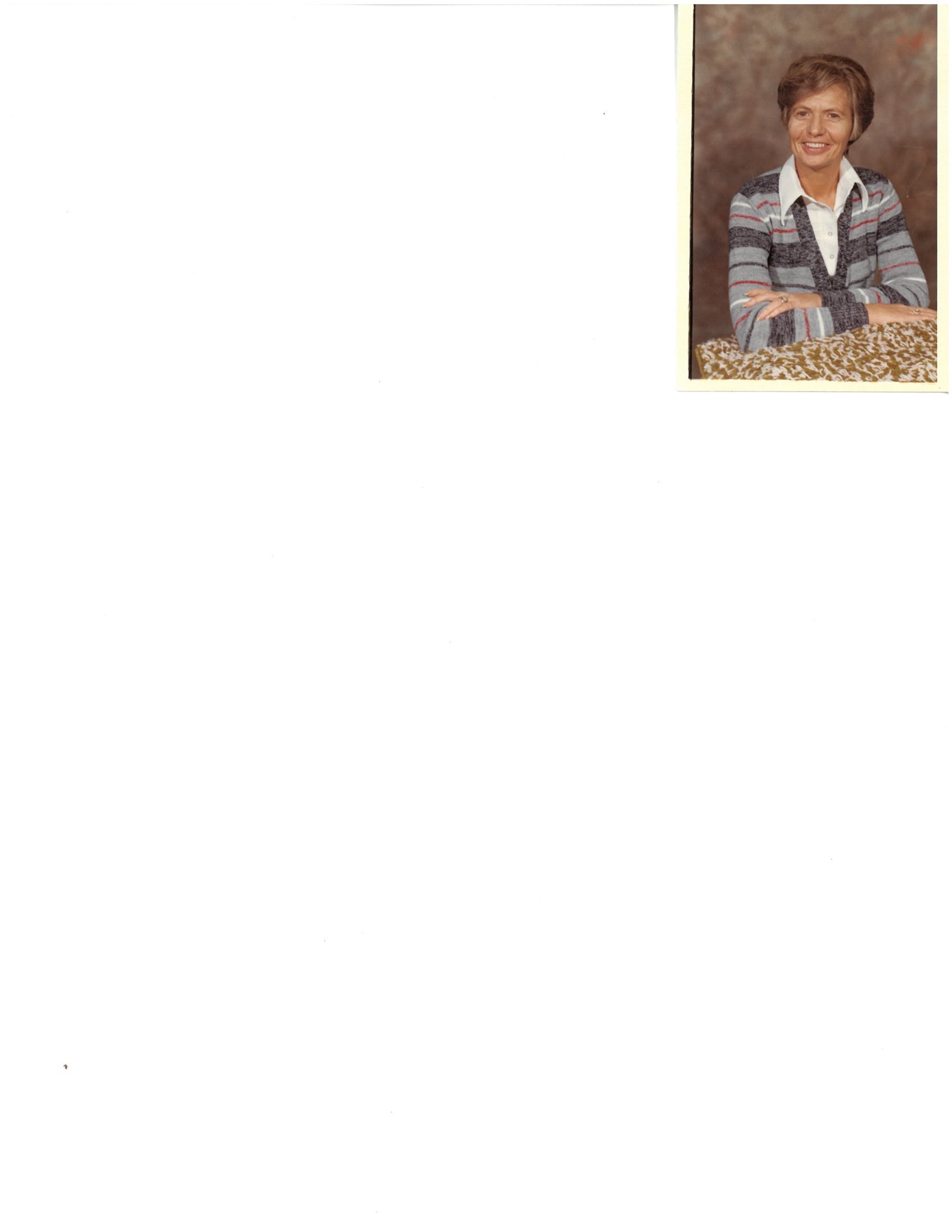 Avis de décès de Edith "Skeeter" Melita Miller