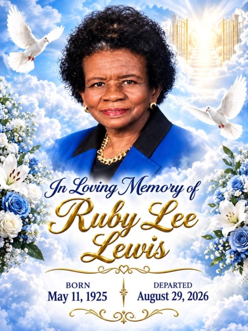 Obituary of Ruby Lee Lewis