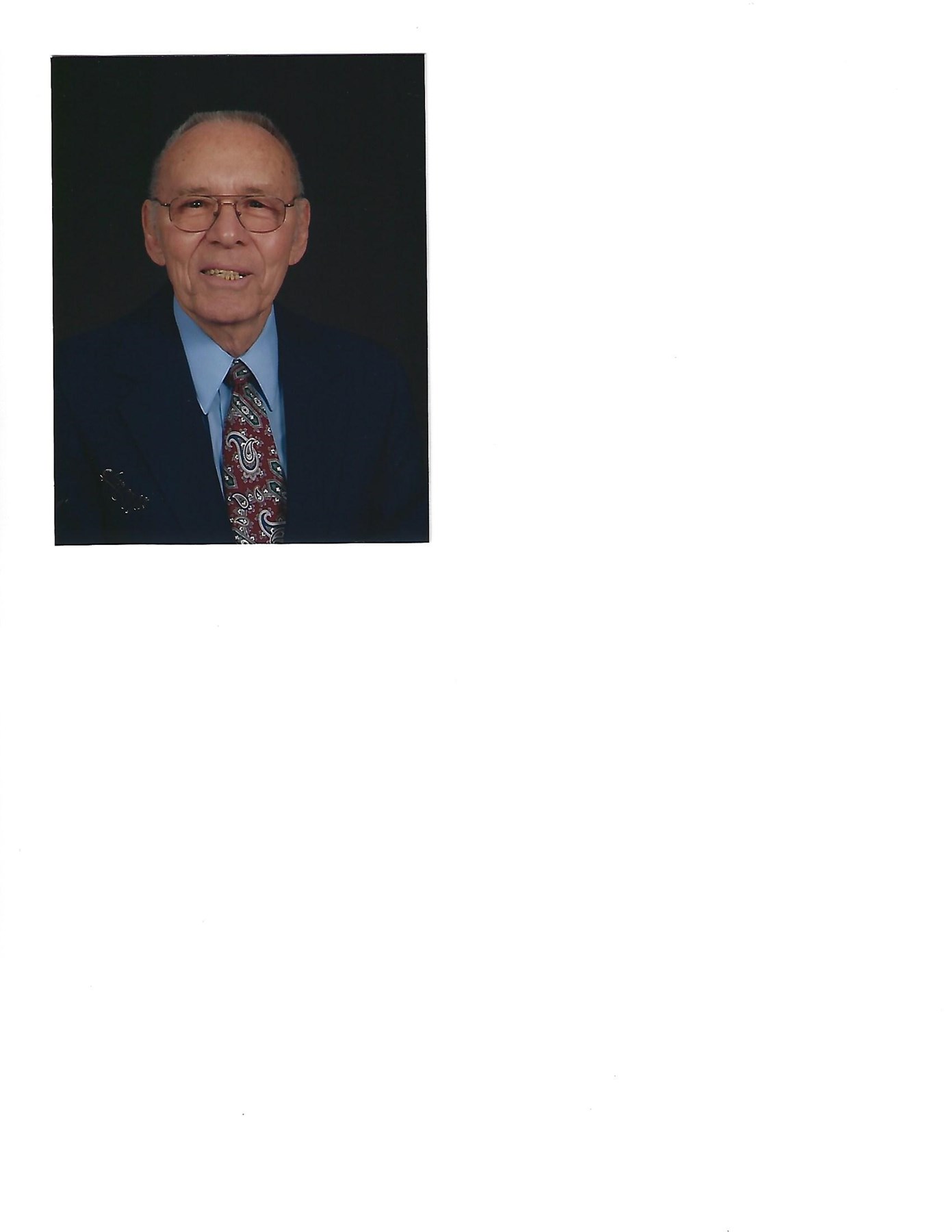 Obituary of Leonard Elmer Schultz