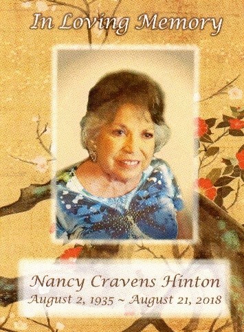 Obituary of Nancy Hinton