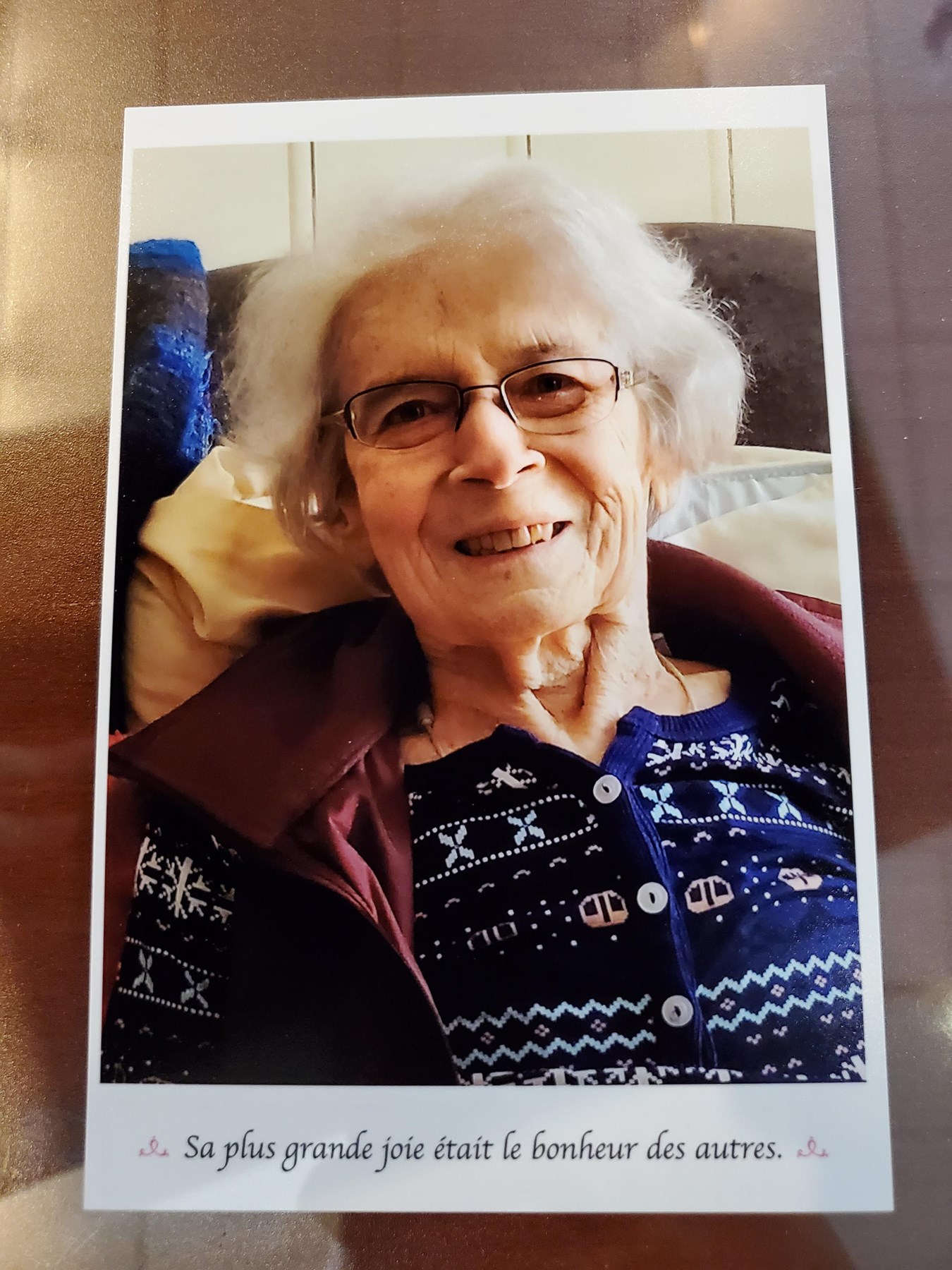 Obituary of Denise Leclair