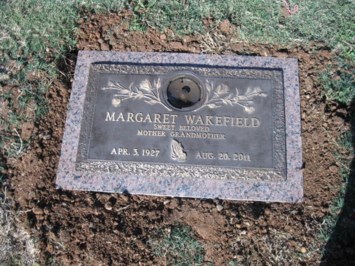 Obituary of Virginia Margaret Wakefield