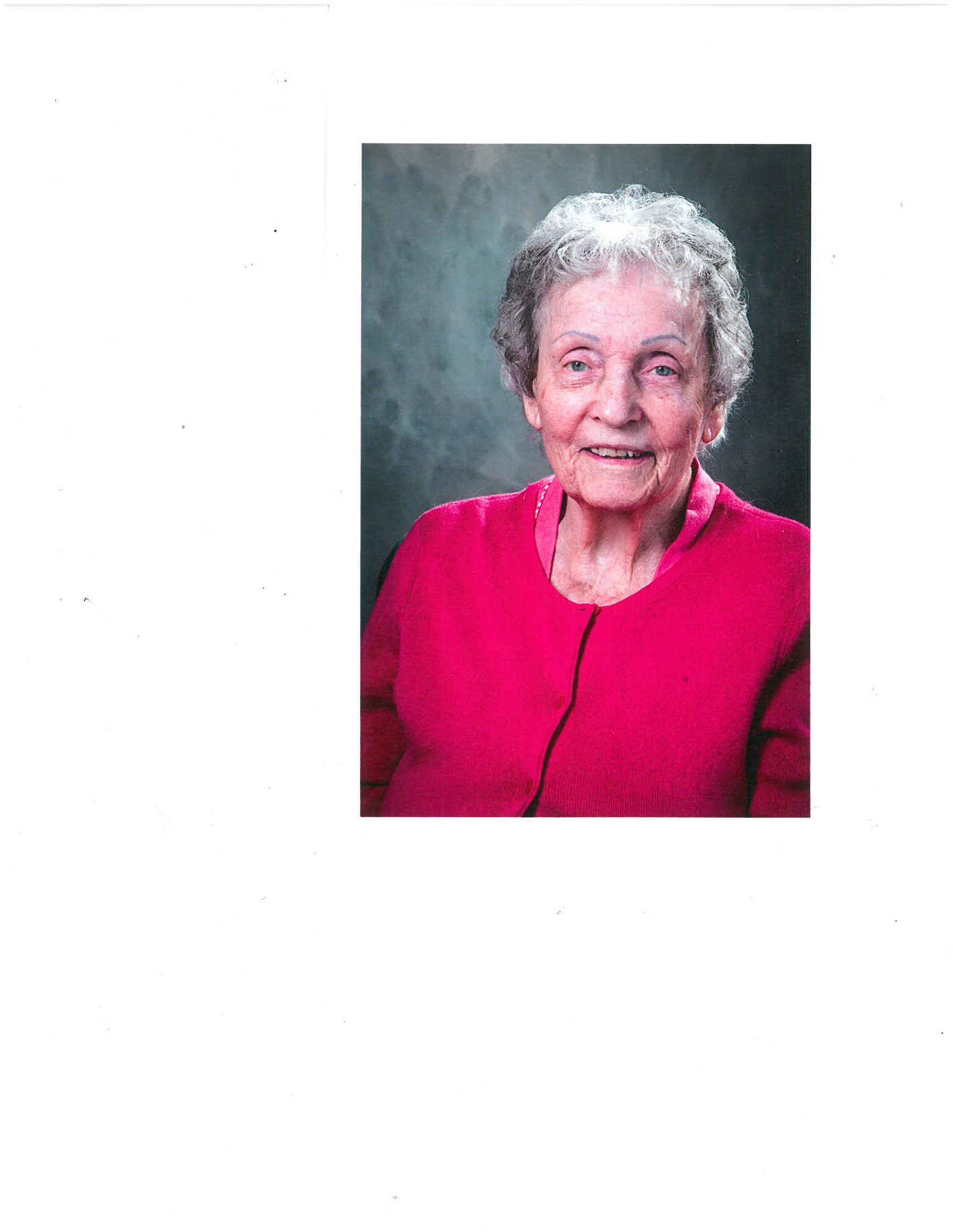 Obituary of Elisabeth M. Bouck