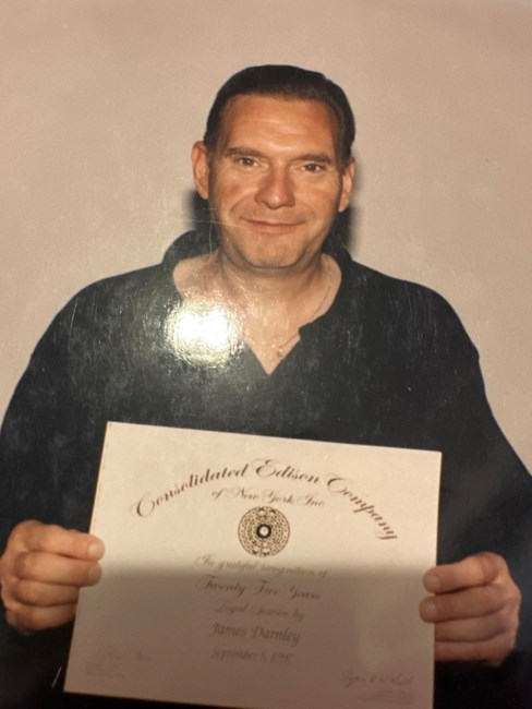 Obituary of James Edward Darnley