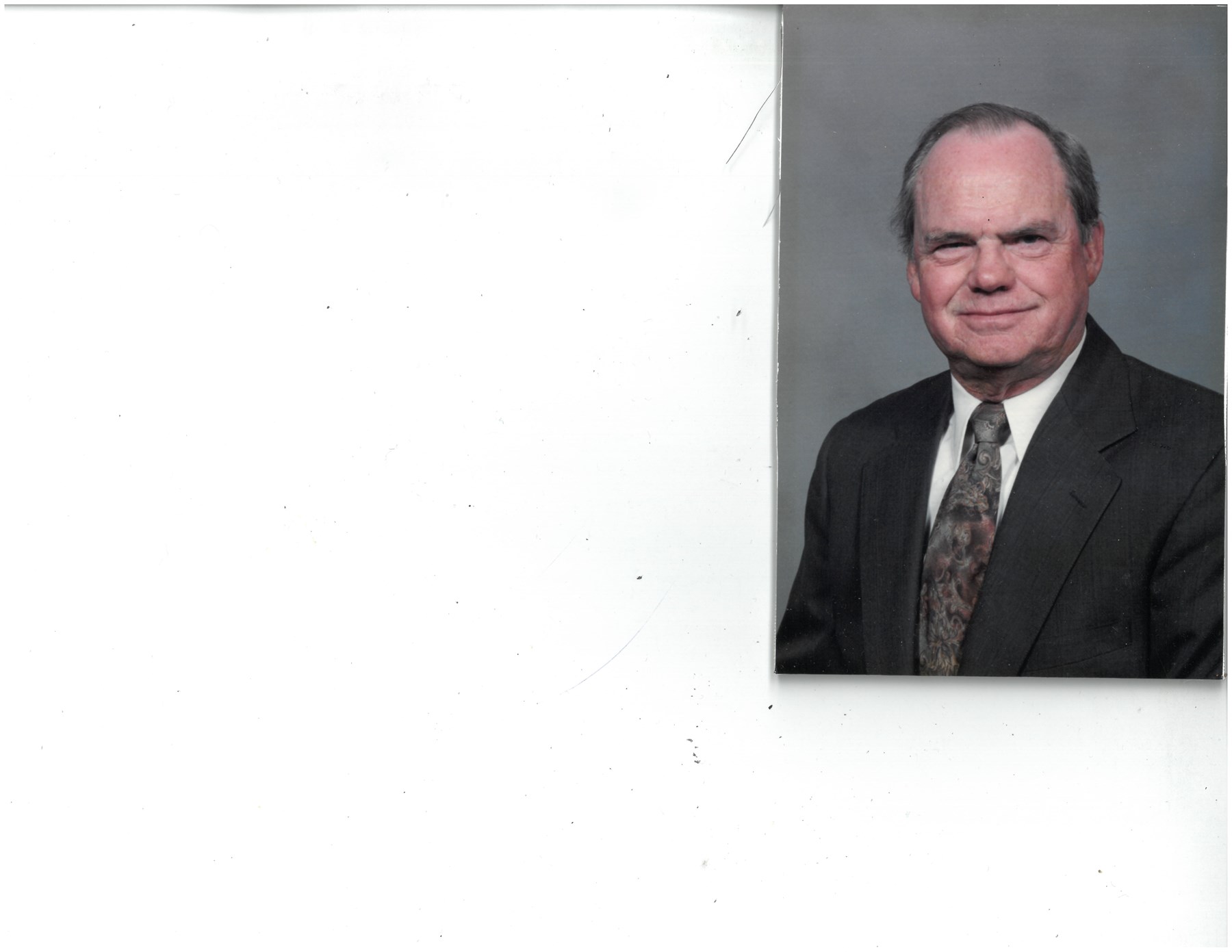 Avis de décès de Donald E. Cook