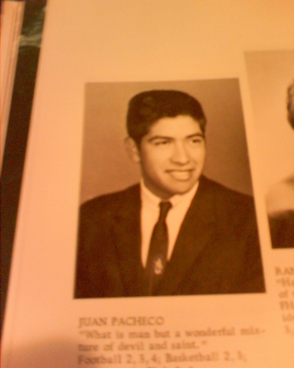 Obituary of Juan Epifiano Pacheco Jr.