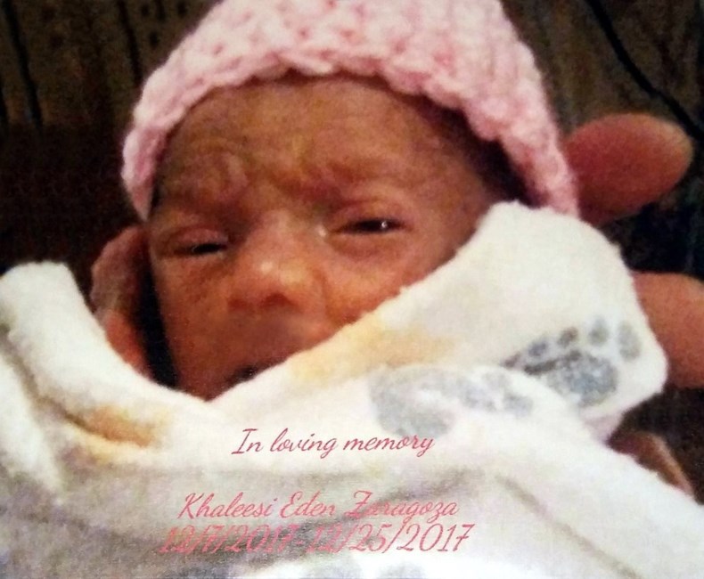 Obituary of Khaleesi Zaragoza