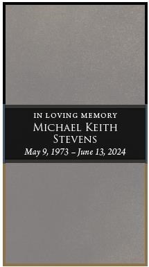 Obituary of Michael Keith Stevens