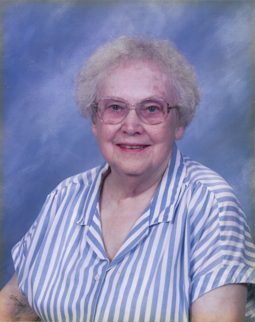 Obituary of Winifred B Hartley