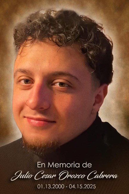 Obituary of Julio Cesar Orozco Cabrera