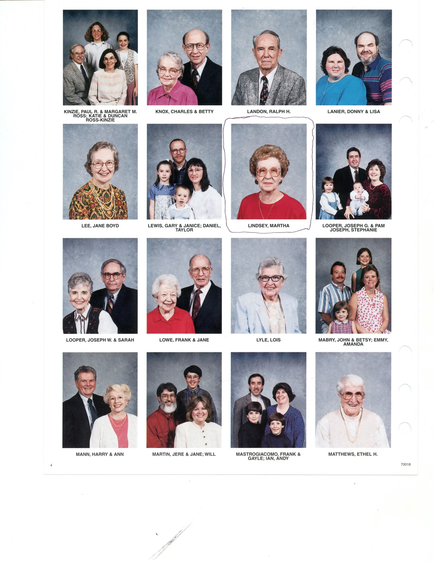 Obituary of Martha Claire Lindsey