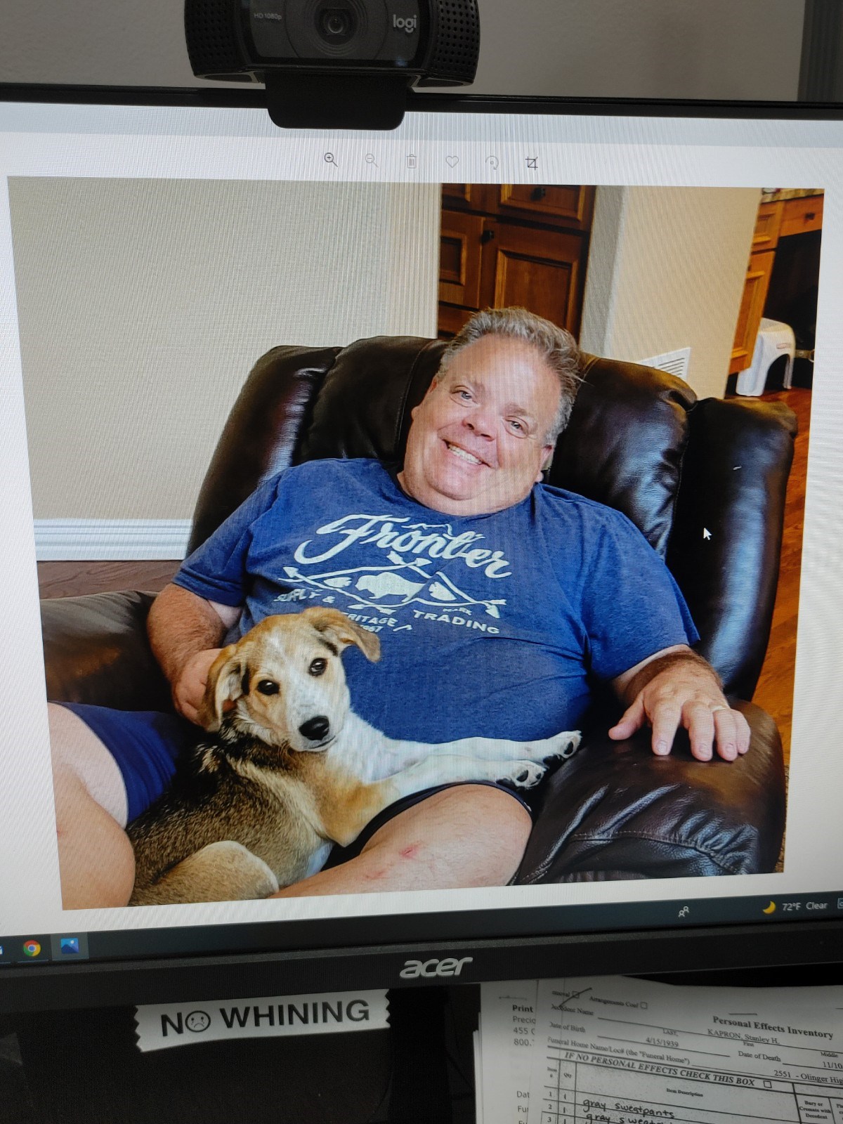 Avis de décès de James Edward Brady