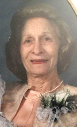 Avis de décès de Helen Louise White Griffin