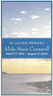 Obituary of Alida Marie Cromwell