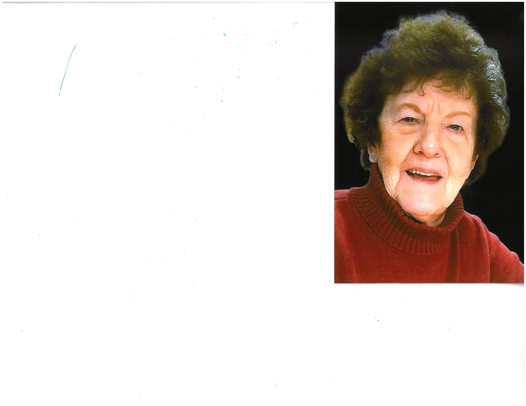 Avis de décès de Melva Jean Bateman (Wetzel)