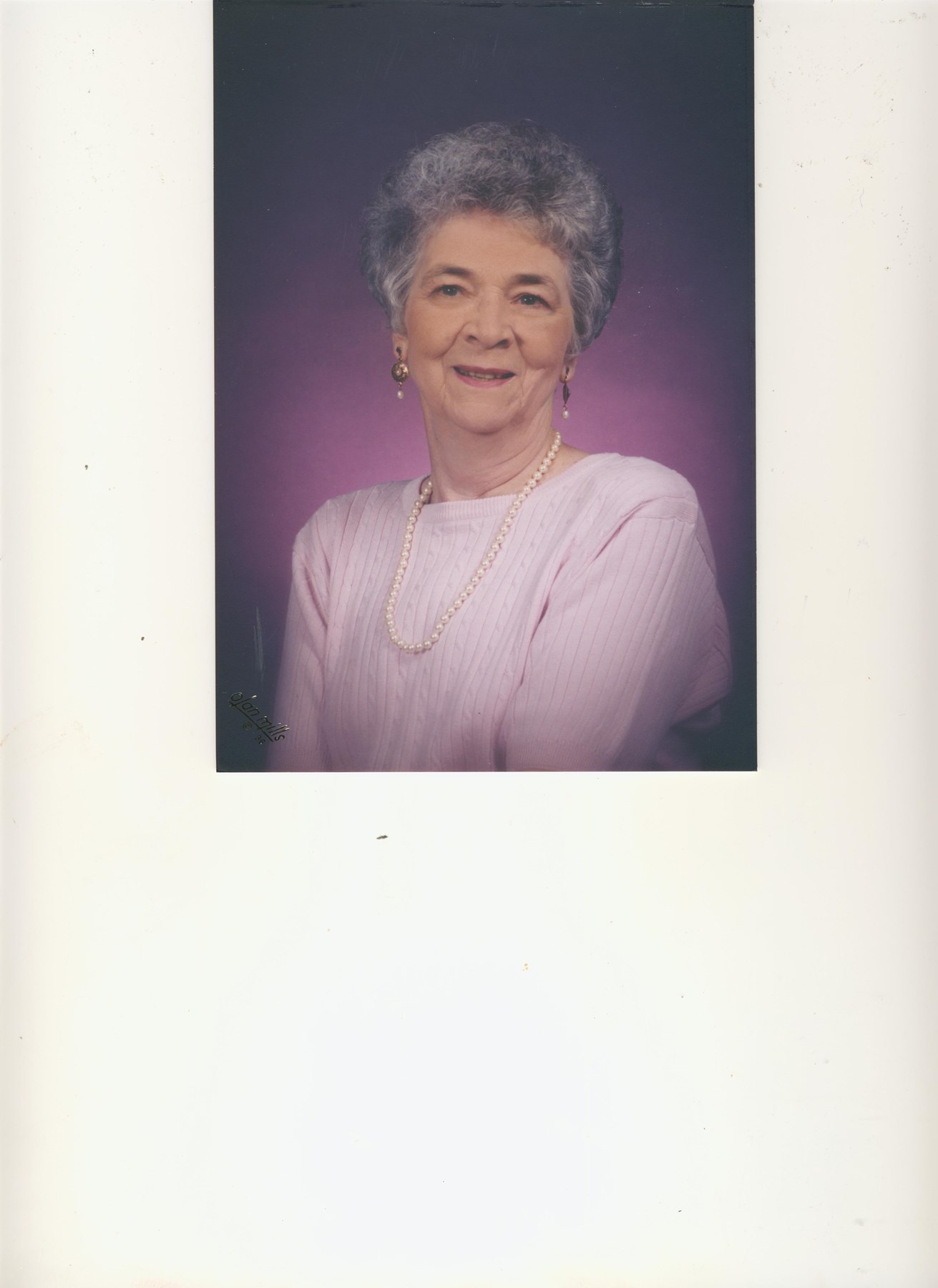 Obituary of Geneva P. Evans